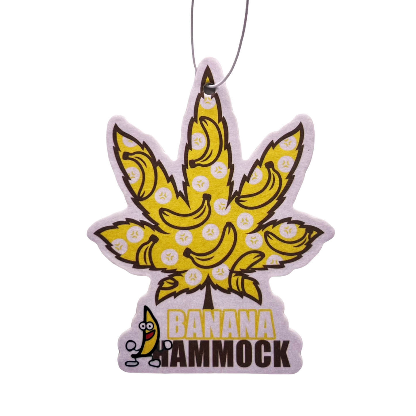 Banana Hammock Hanging Leaf Air Freshener