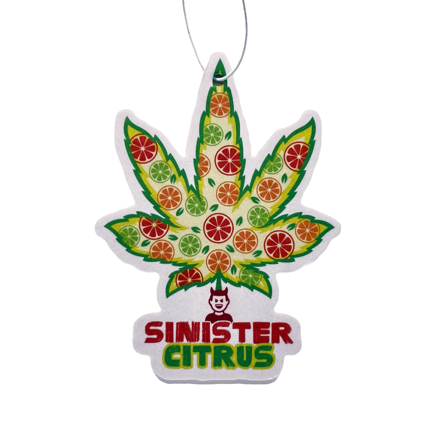 Sinister Citrus Hanging Leaf Air Freshener