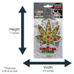 Island Smoothie Hanging Leaf Air Freshener Combo