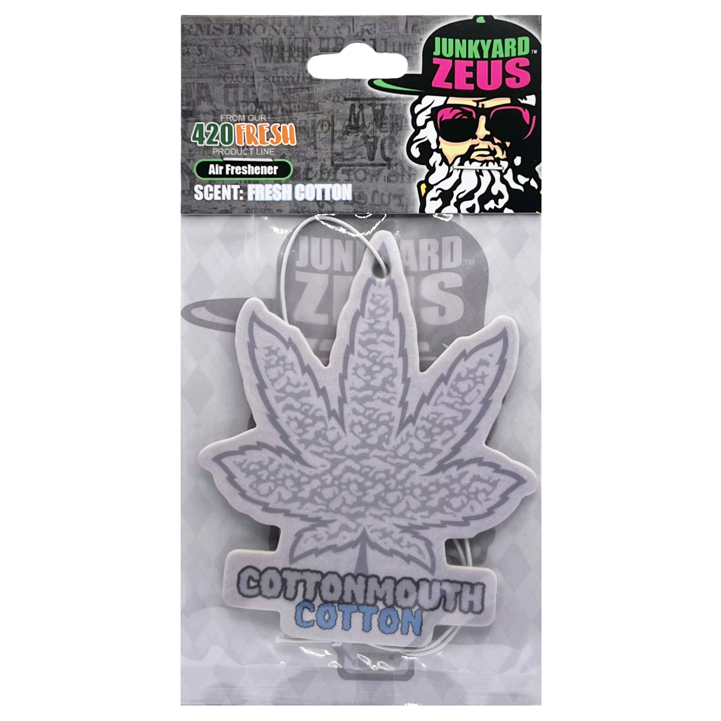 Cottonmouth Cotton Hanging Leaf Air Freshener