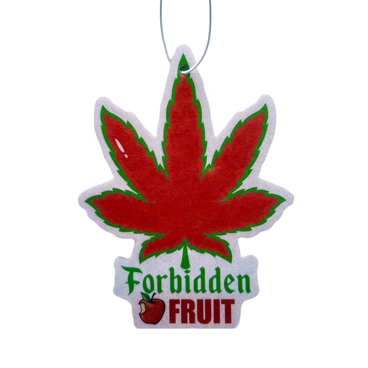 Forbidden Fruit Hanging Leaf Air Freshener