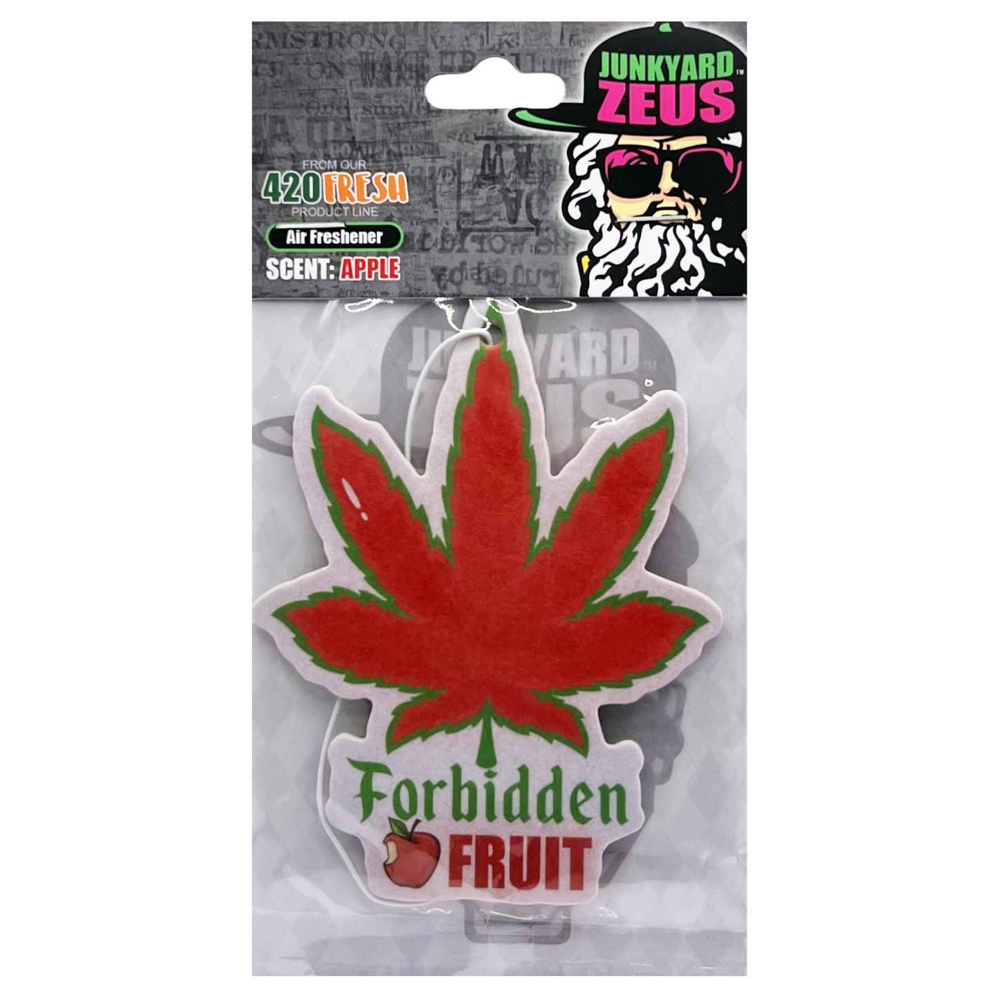 Forbidden Fruit Hanging Leaf Air Freshener