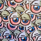 25 Red Bloodshot 420 Blazed Weed Cannabis Stoner Stoned High Eyes Skateboard Laptop Stickers