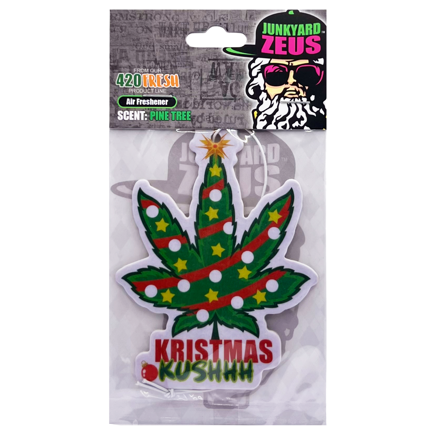 Kristmas Kushhh Hanging Leaf Air Freshener