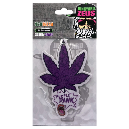 Purple Dank Hanging Leaf Air Freshener