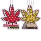 Strawberry Banana Hanging Leaf Air Freshener Combo