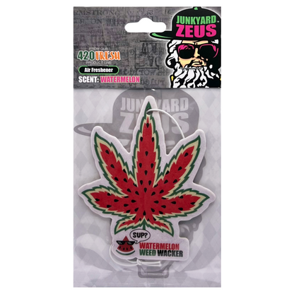 Watermelon Weed Wacker Hanging Leaf Air Freshener