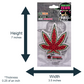 Watermelon Weed Wacker Hanging Leaf Air Freshener