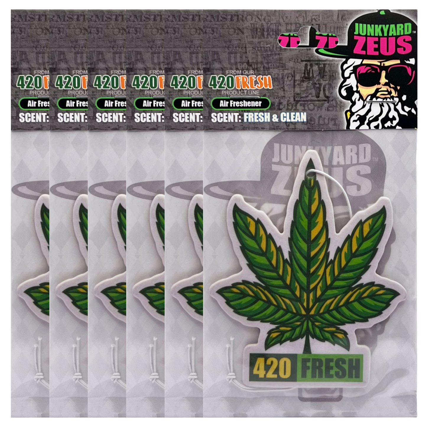 420 Fresh Hanging Leaf Air Freshener