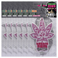 Bubble Gum Ganja Hanging Leaf Air Freshener