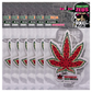 Watermelon Weed Wacker Hanging Leaf Air Freshener